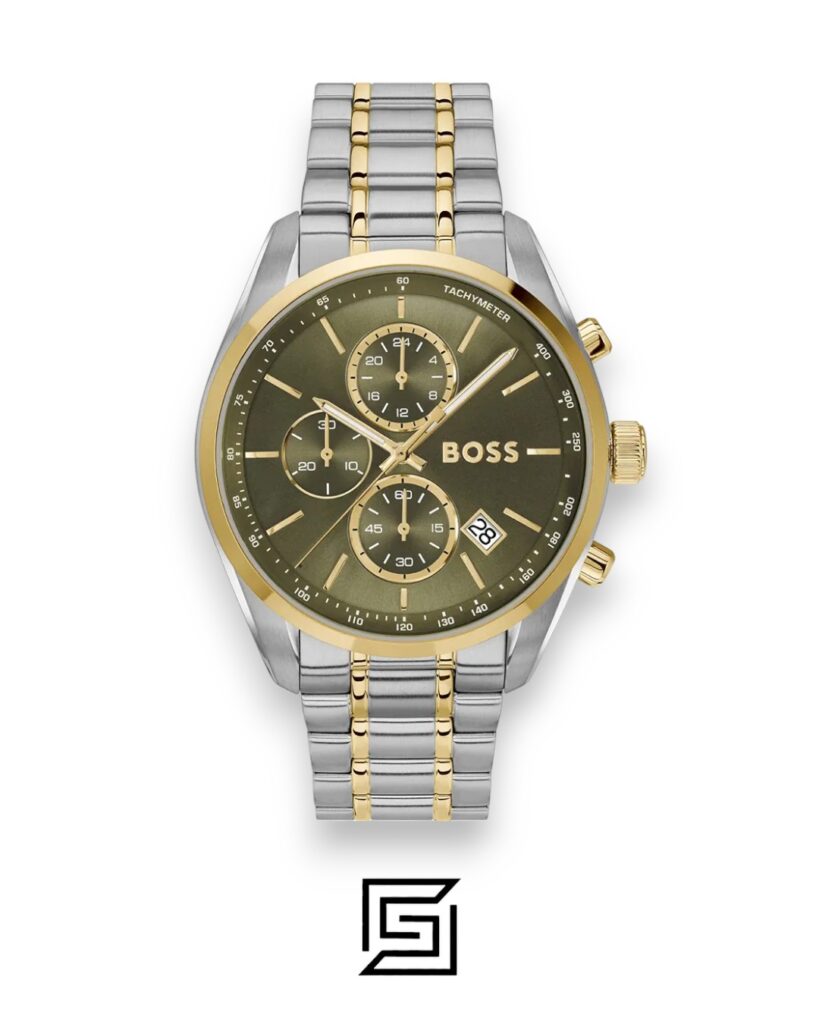 Boss 1514227 green dial