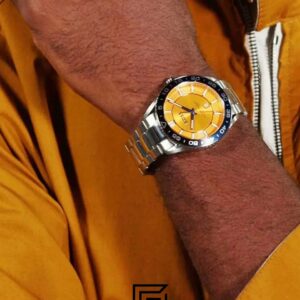 Boss 1514206 Yellow Dial Stainless Steel Men's Watch - Image 4
