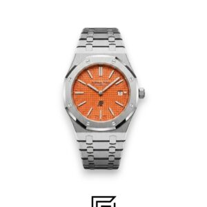 Royal Oak WF0851 Automatic Stainless Steel 316 with Coral Red Flat Tapisserie Dial - Image 1