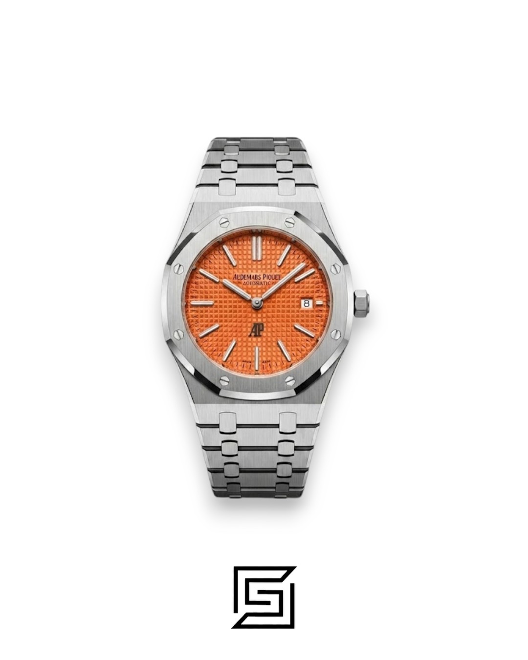 Royal Oak WF0851 Automatic Stainless Steel 316 with Coral Red Flat Tapisserie Dial - Image 1
