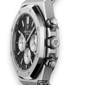Royal Oak WF0851 Chronograph Black Tapisserie Silver Dial – Stainless Steel - Image 3