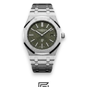 Royal Oak WF0851 Automatic Stainless Steel 316 with DARK Green Flat Tapisserie Dial - Image 1