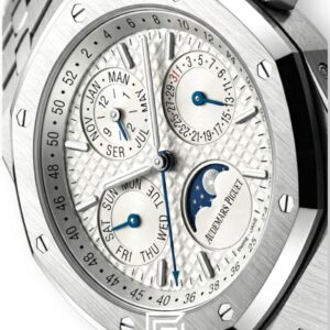 Royal Oak WF0851 Automatic Stainless Steel 316 Perpetual Calendar White Dial - Image 2