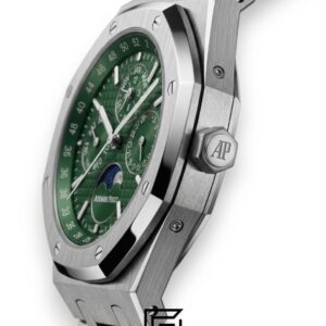 Royal Oak WF0851 Automatic Stainless Steel 316 Perpetual Calendar Green Dial - Image 3