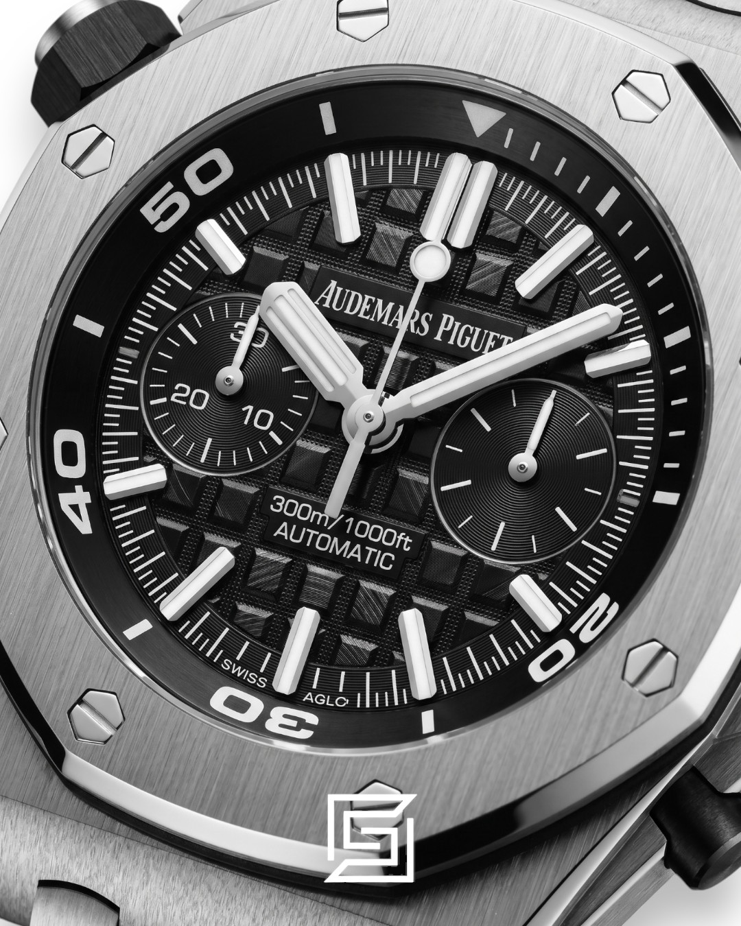 Royal Oak OffShore WF0851 Quartz 2 Counters Rubber Black - Image 2
