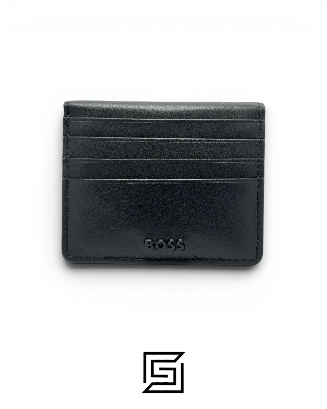 BOSS  3008-1 Pocket  Credit Card Magnetic Holder Black