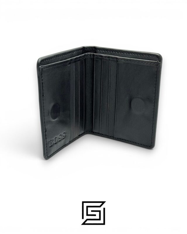 BOSS  3008-1 Pocket  Credit Card Magnetic Holder Black