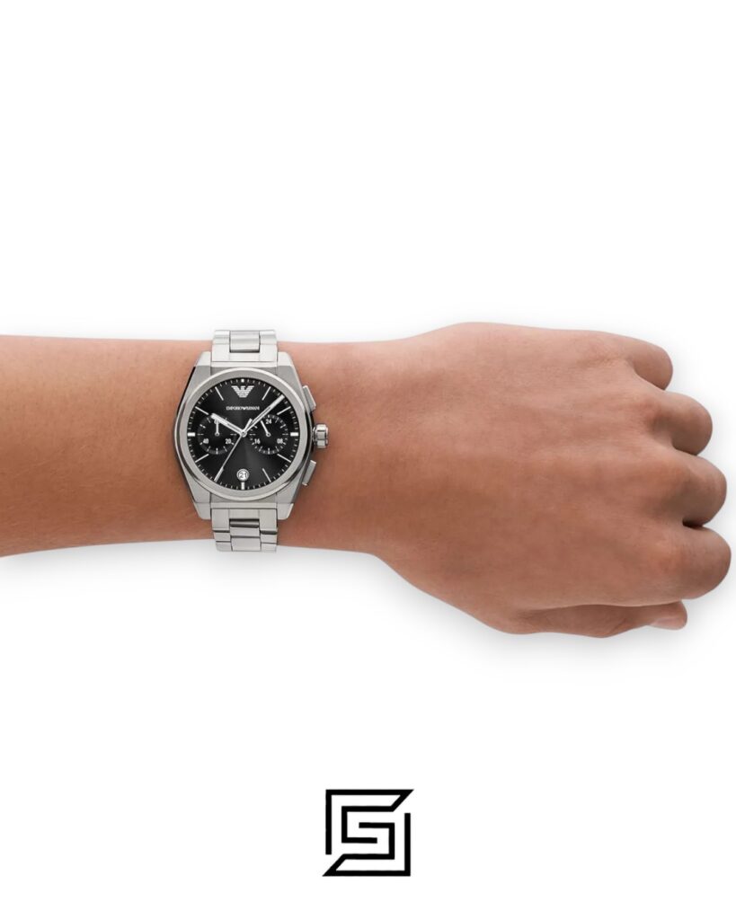 Emporio Armani Federico AR11560 Black Dial Chronograph Men's Watch