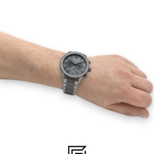 ⁦Emporio Armani AR11391 Men's Grey Dial Watch⁩ - الصورة ⁦9⁩