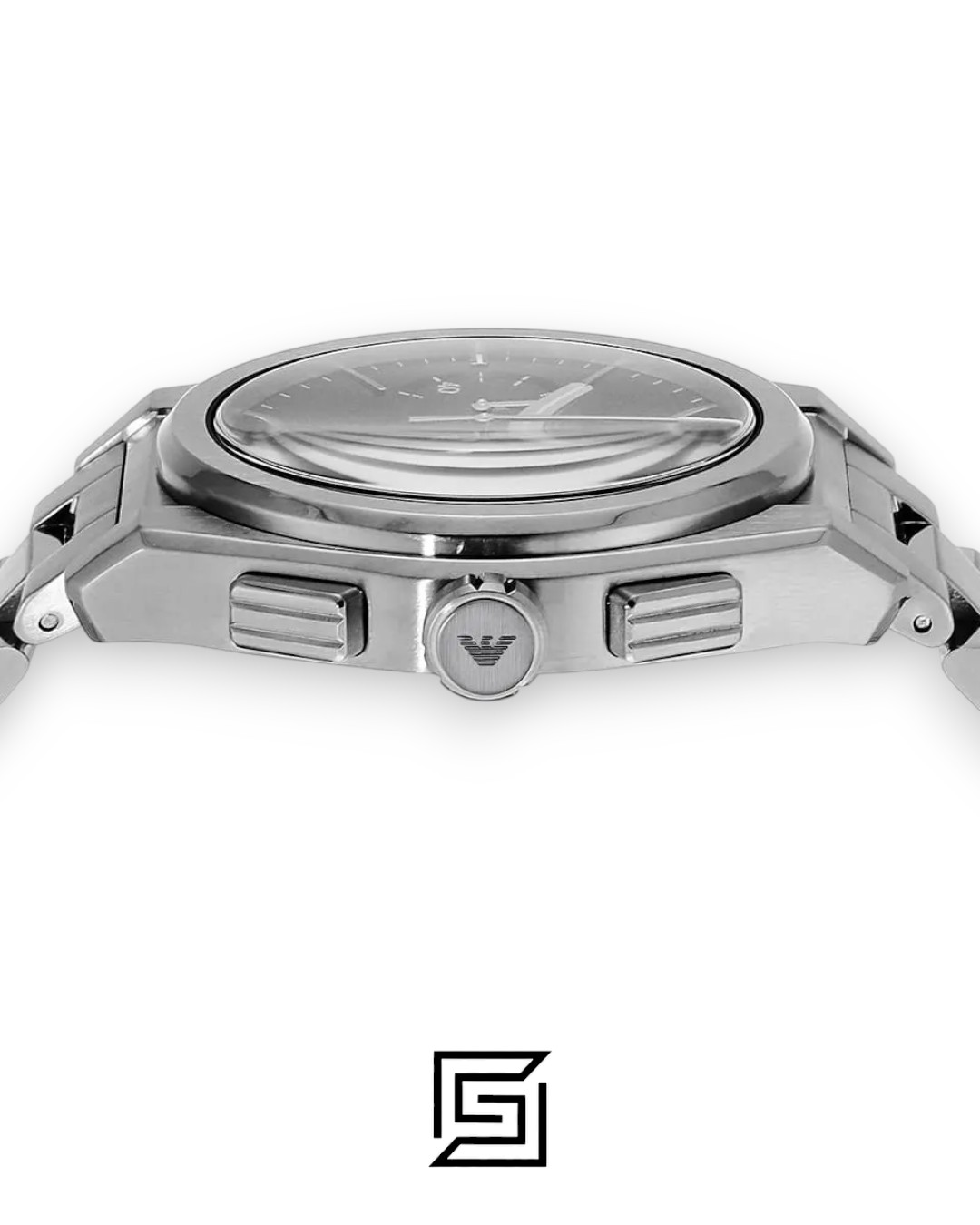Emporio Armani Federico AR11560 Black Dial Chronograph Men's Watch - Image 5