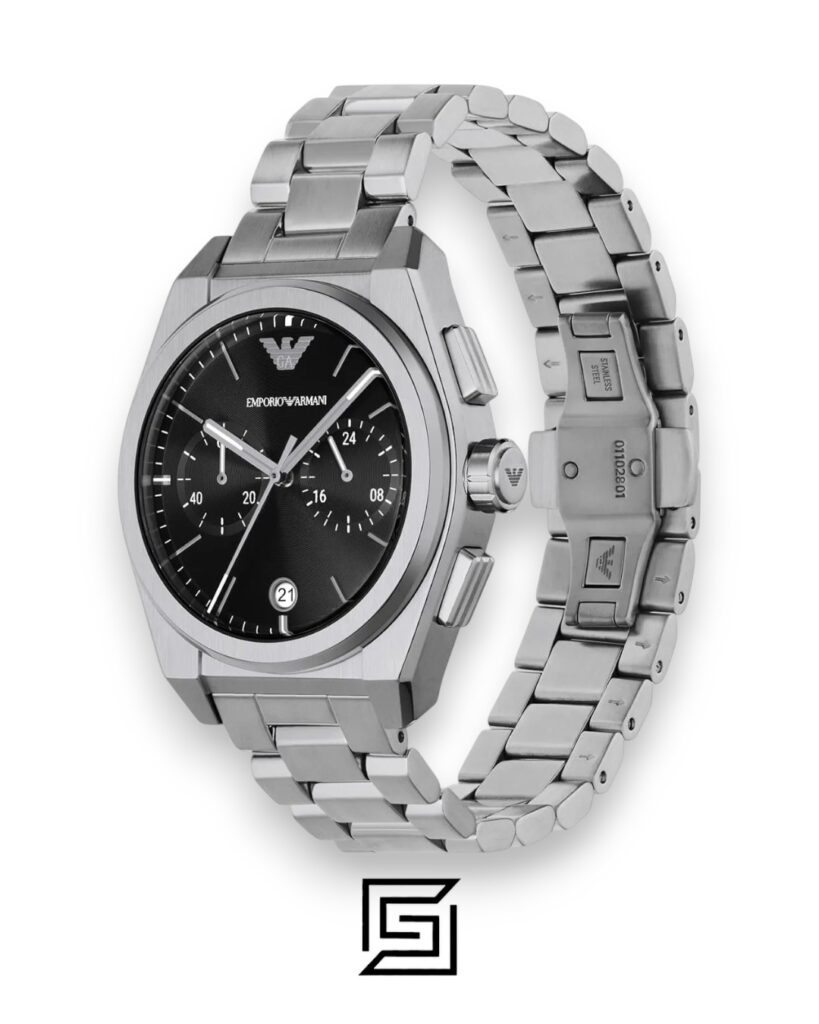 Emporio Armani Federico AR11560 Black Dial Chronograph Men's Watch