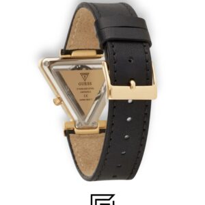 ⁦Guess GW0504L5 Women's Triangle Black Dial Gold-Tone Watch 32mm⁩ - الصورة ⁦5⁩