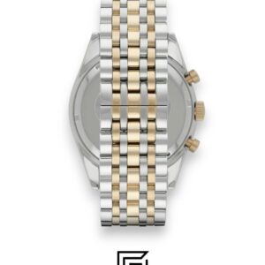⁦Emporio Armani AR11603 Gold Dial Two-Tone Stainless Steel Watch⁩ - الصورة ⁦2⁩