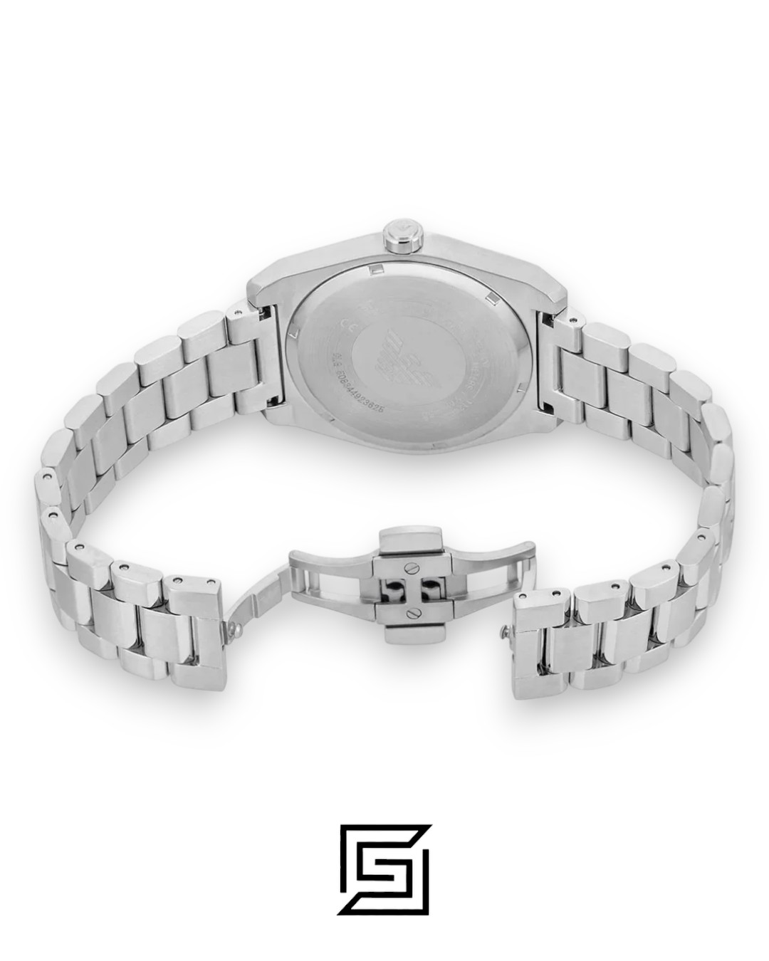 Emporio Armani AR11622 Stainless Steel Black Dial Men's Watch - Image 7