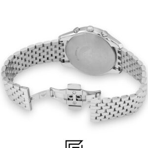 ⁦Emporio Armani AR11581 Green Dial Stainless Steel Men's Watch⁩ - الصورة ⁦4⁩