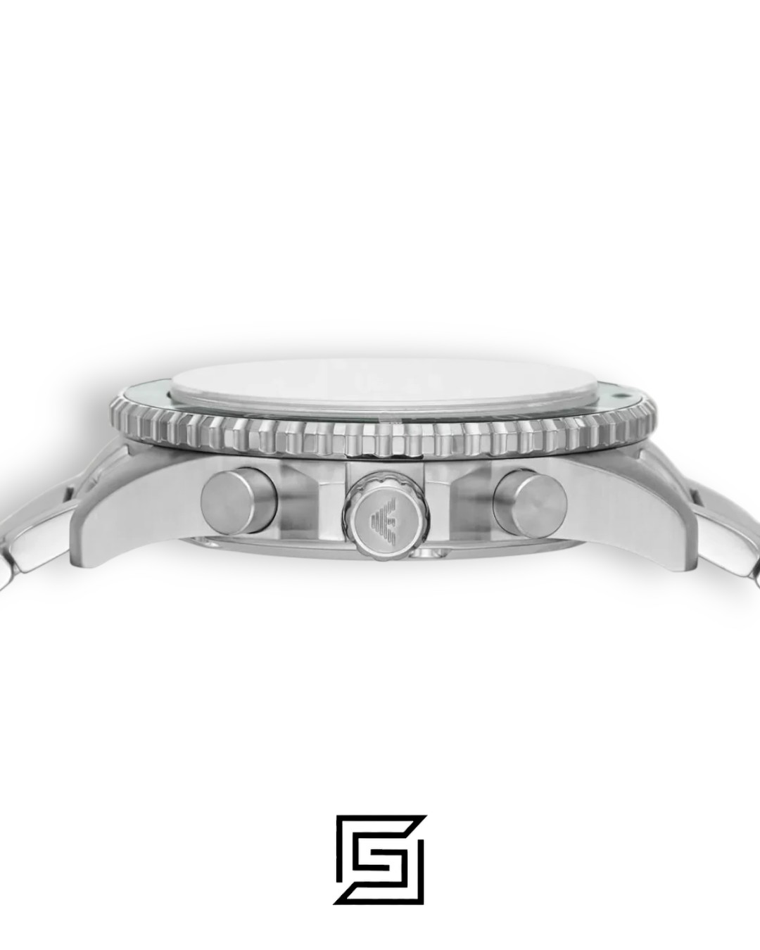 ⁦Emporio Armani AR11500 Men's Green Dial Watch⁩ - الصورة ⁦4⁩