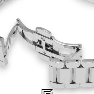⁦Emporio Armani AR11208 Silver Stainless Steel Men's Watch with Black Dial⁩ - الصورة ⁦8⁩