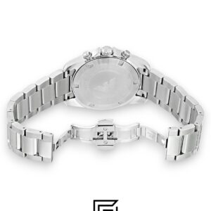 ⁦Emporio Armani AR6090 Green Dial Chronograph Men's Watch⁩ - الصورة ⁦6⁩