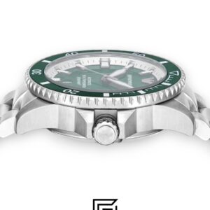 ⁦Armani AR60080 Men's Stainless Steel Green Dial Watch⁩ - الصورة ⁦4⁩