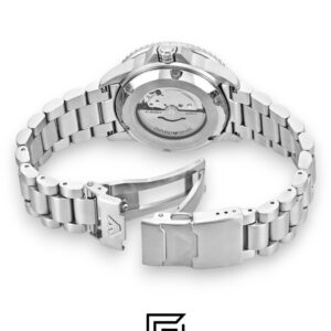 ⁦Armani AR60080 Men's Stainless Steel Green Dial Watch⁩ - الصورة ⁦5⁩