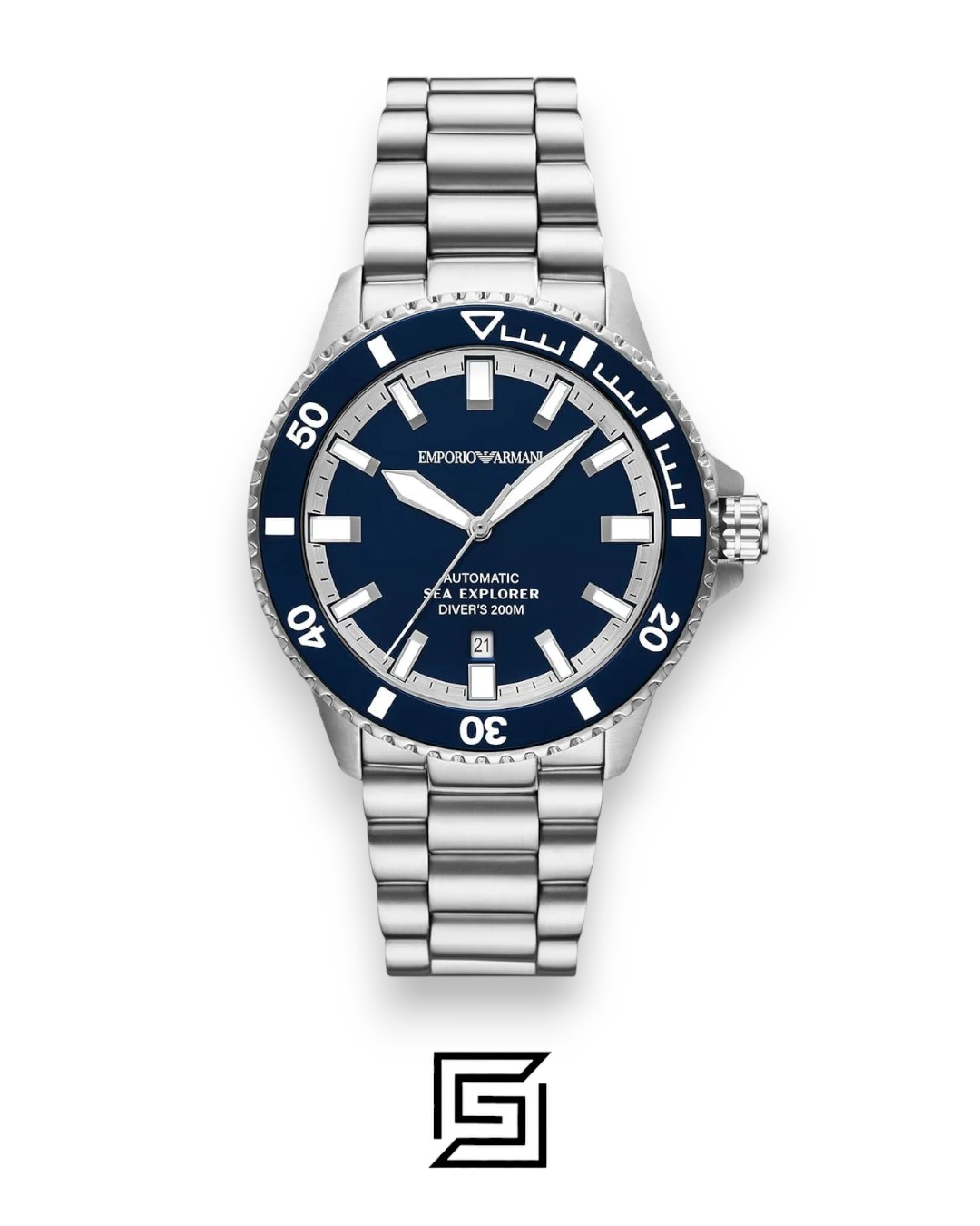 Armani AR60087 Blue Dial Watch