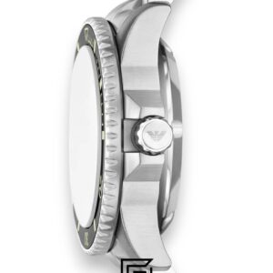 Armani AR60087 Men's Stainless Steel Blue Dial Automatic Watch - Image 6