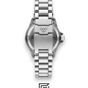 Armani AR60087 Men's Stainless Steel Blue Dial Automatic Watch - Image 7