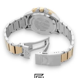 Emporio Armani AR11606 Two-Tone Gold and Silver Case 43mm Chronograph Watch with Cream Dial - Image 4