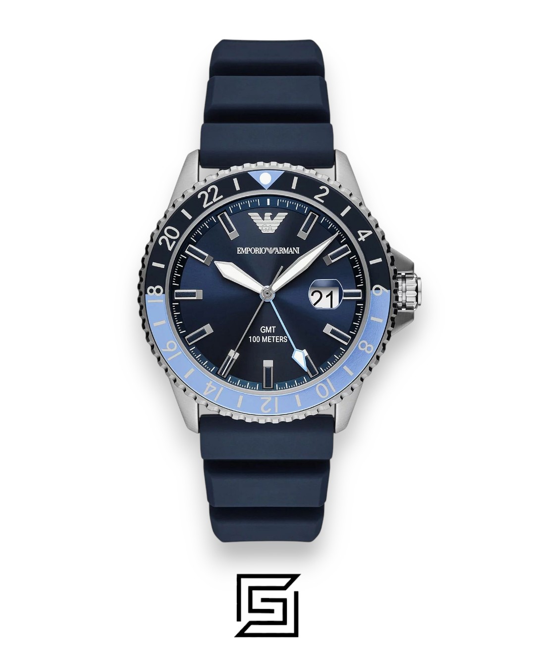 Armani AR11592 Blue Dial Watch