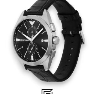 ⁦Emporio Armani AR11542 Black Dial Men's Chronograph Watch⁩ - الصورة ⁦2⁩