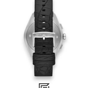 ⁦Emporio Armani AR11542 Black Dial Men's Chronograph Watch⁩ - الصورة ⁦3⁩