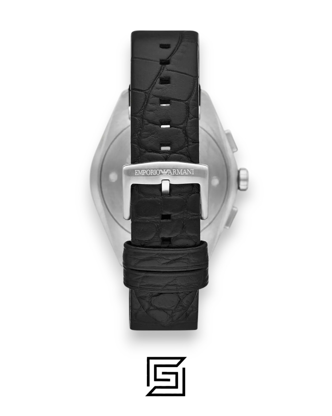 ⁦Emporio Armani AR11542 Black Dial Men's Chronograph Watch⁩ - الصورة ⁦3⁩
