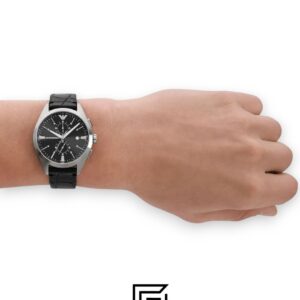 ⁦Emporio Armani AR11542 Black Dial Men's Chronograph Watch⁩ - الصورة ⁦5⁩