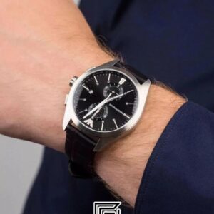 ⁦Emporio Armani AR11542 Black Dial Men's Chronograph Watch⁩ - الصورة ⁦6⁩