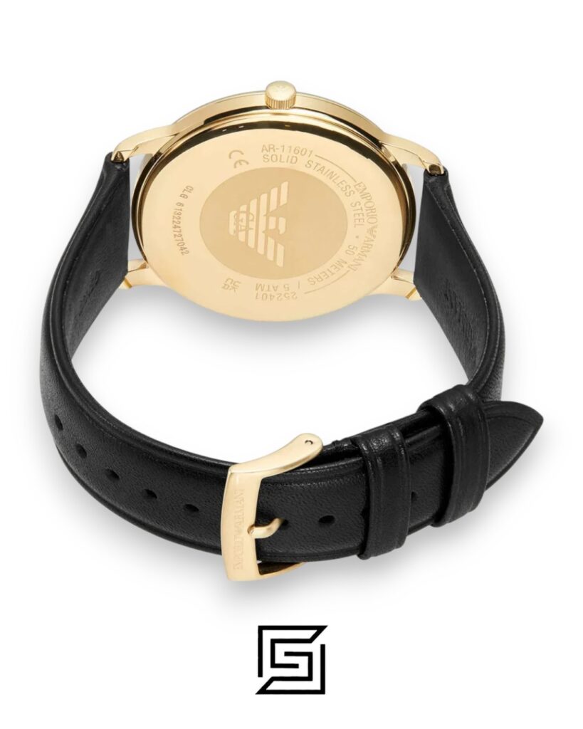 Emporio Armani AR11601 Men's Gold Case Green Dial Watch