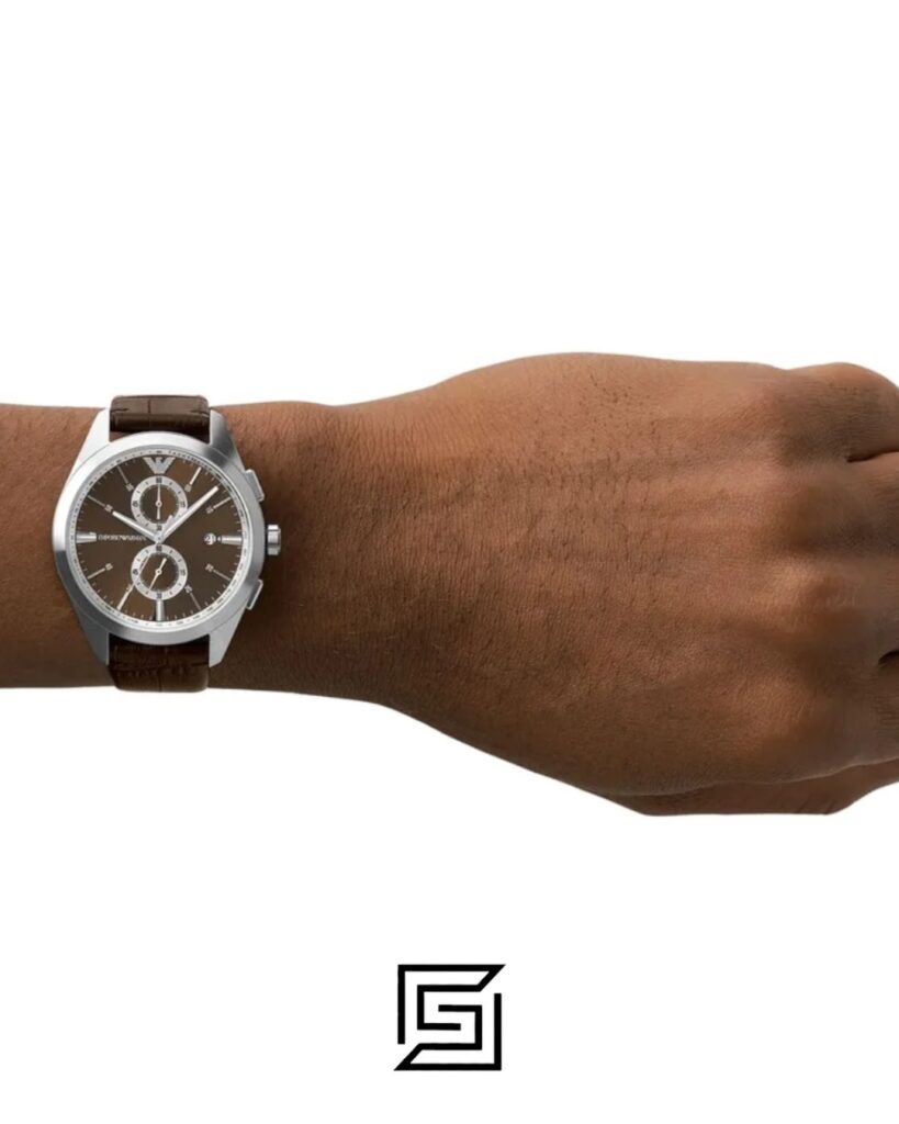 Emporio Armani AR11482 Brown Dial Chronograph Watch