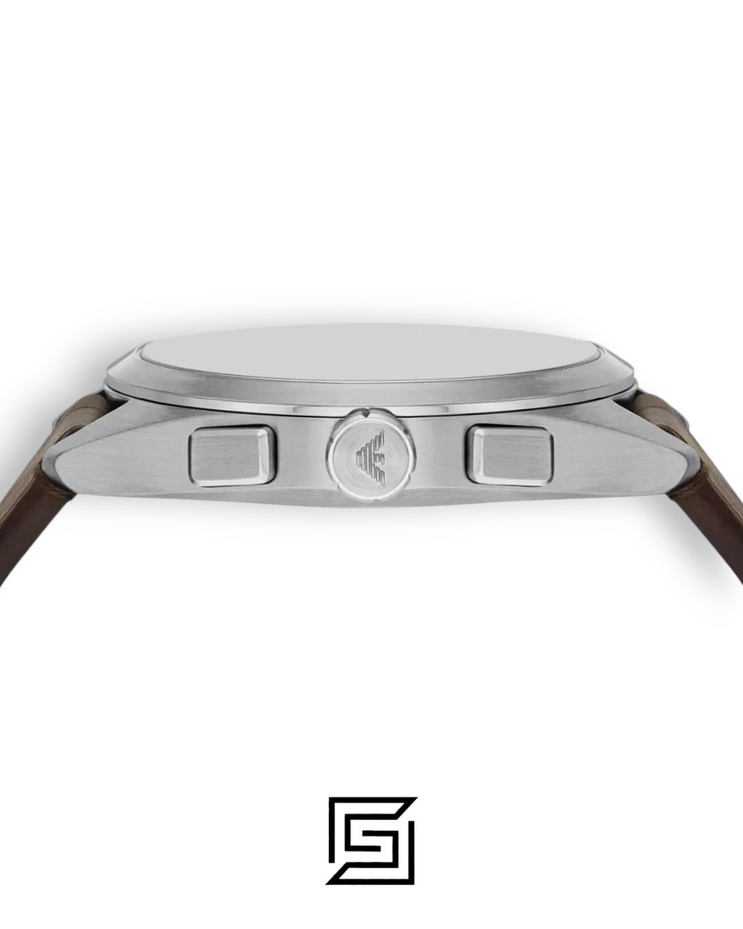 Emporio Armani AR11482 Brown Dial Chronograph Watch - Image 6