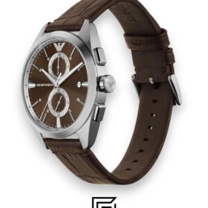 Emporio Armani AR11482 Brown Dial Chronograph Watch - Image 4