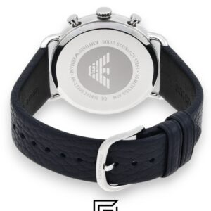 ⁦Emporio Armani AR11105 Blue Dial Men's Chronograph Watch⁩ - الصورة ⁦2⁩