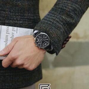 Emporio Armani AR2447 Men's Black Dial Chronograph Watch - Image 13