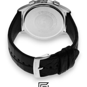 ⁦Armani AR11530 Men's Chronograph Black Dial Watch 44mm⁩ - الصورة ⁦8⁩