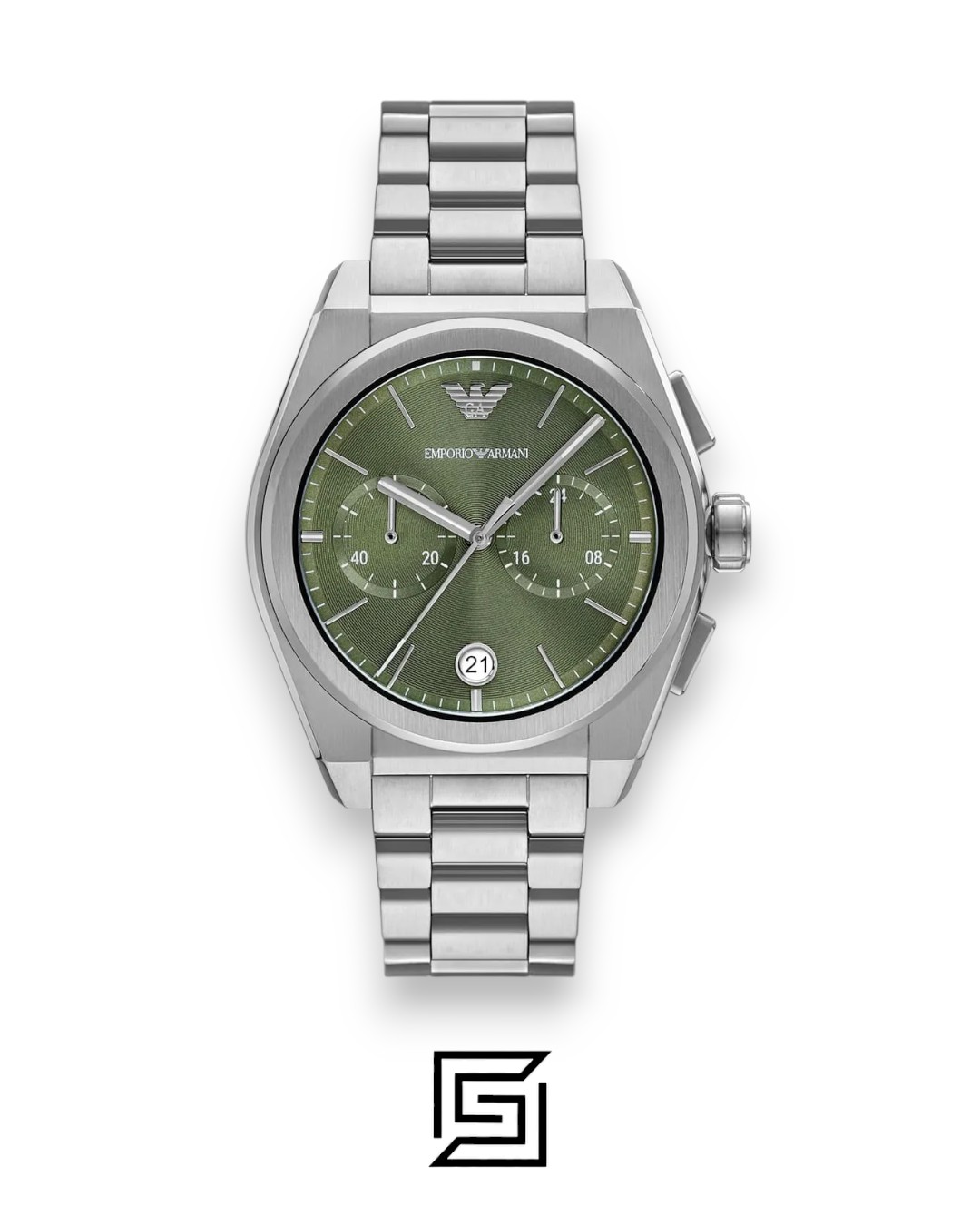 Emporio Armani AR11640 Green Chronograph