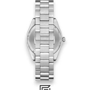 Emporio Armani AR11620 Men's Silver Stainless Steel Watch Blue Dial - Image 8