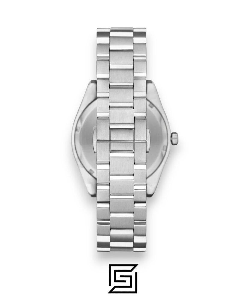 Emporio Armani AR11620 Men's Silver Stainless Steel Watch Blue Dial