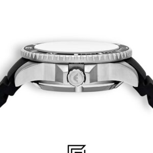 ⁦Armani AR60086 Black Dial Automatic Diver's Watch⁩ - الصورة ⁦4⁩