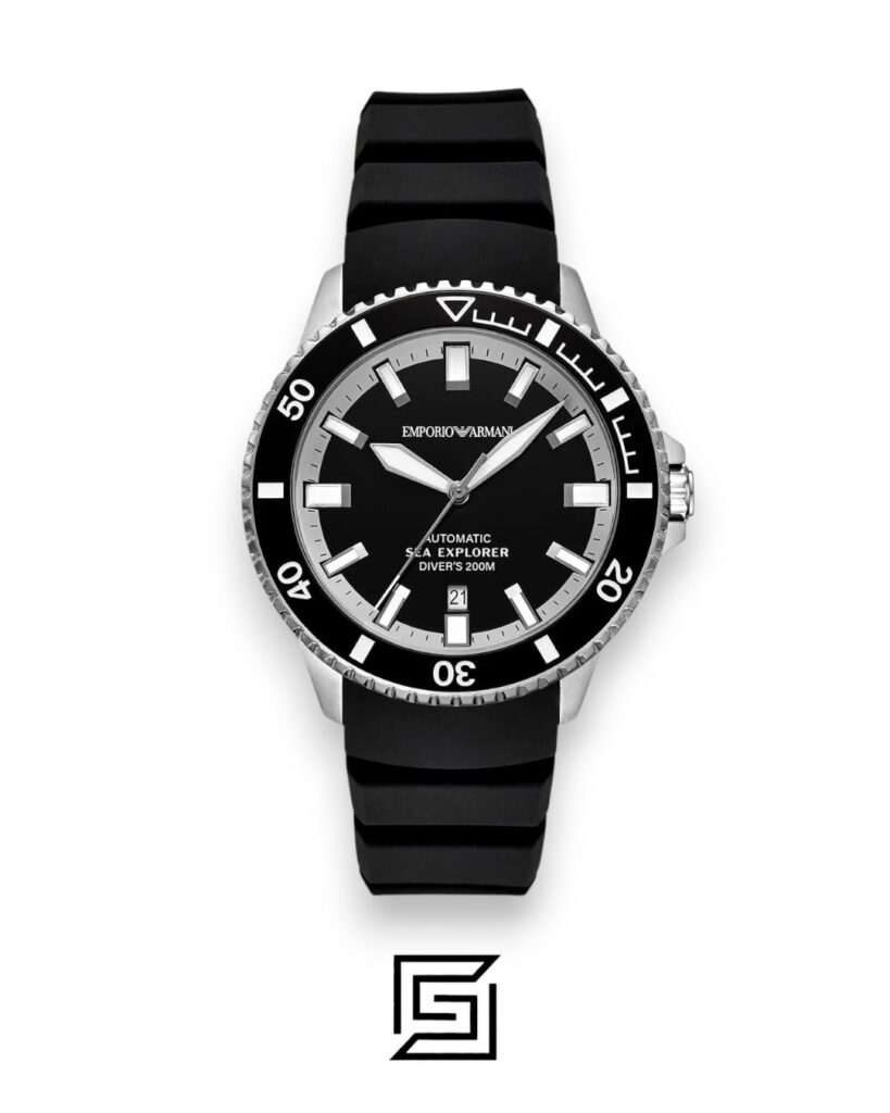 Armani AR60086 Black Dial