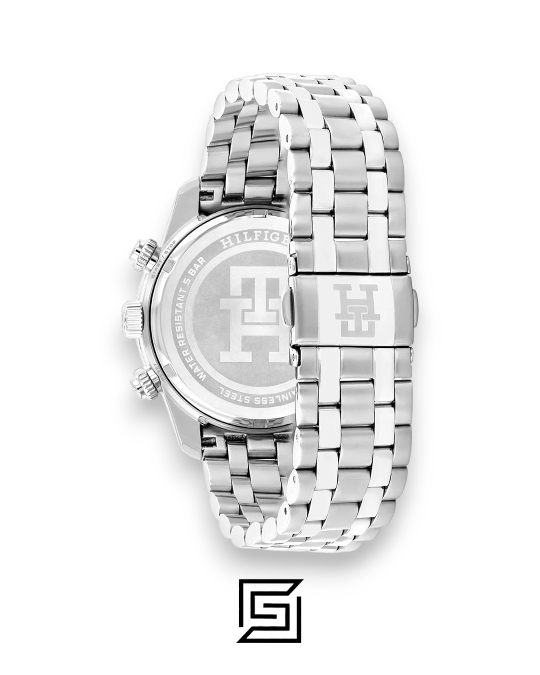⁦Tommy Hilfiger 1792156 Black Dial Chronograph Watch⁩ - الصورة ⁦3⁩