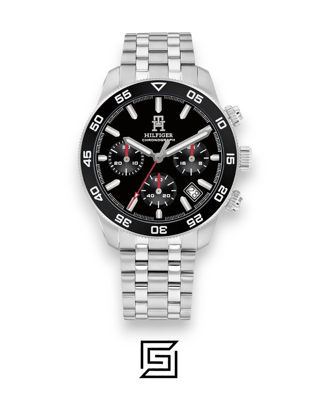 Tommy Hilfiger 1792156 Black Dial Chronograph Watch
