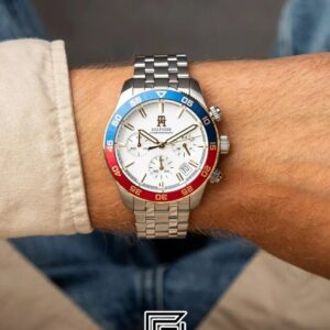 ⁦Tommy Hilfiger 1792184 White Dial Men's Watch⁩ - الصورة ⁦5⁩