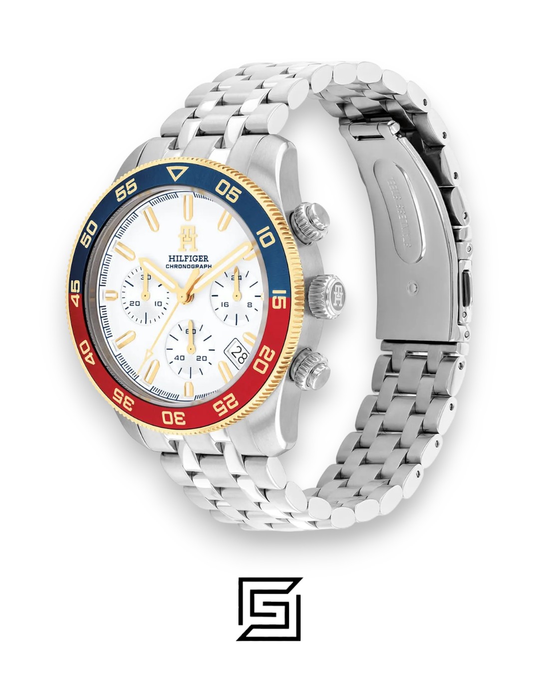 ⁦Tommy Hilfiger 1792184 White Dial Men's Watch⁩ - الصورة ⁦2⁩